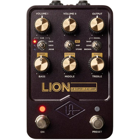 ギター UAFX Lion Universal Audio UAFX Lion '68 Super Lead Amp Pedal