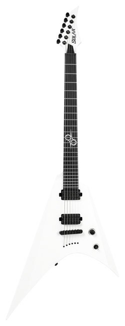 Solar VAR2.6W Electric Guitar - White Matte