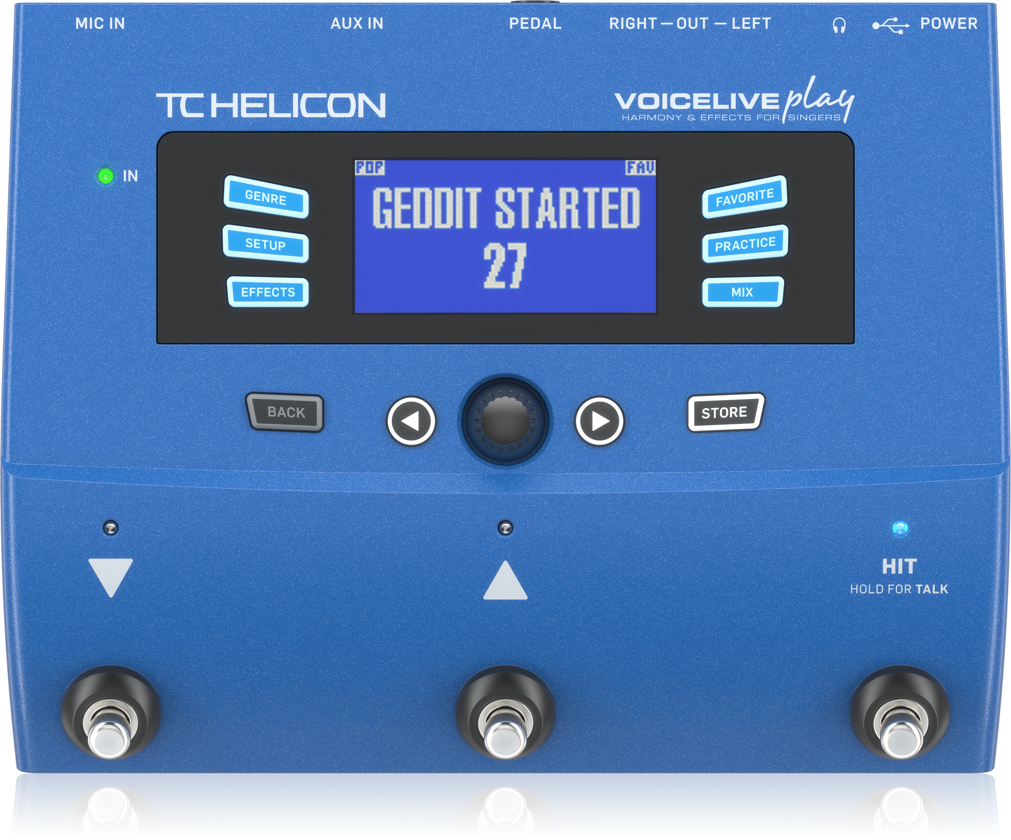 TC Helicon VoiceLive PLAY Vocal Effects/Harmony Processor