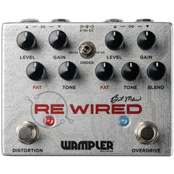 Wampler Brent Mason ReWired Signature Overdrive and Distortion