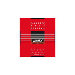 Warwick Red Label Bass Guitar Strings 5-String Set Stainless Steel – Medium Gauge – 045-135