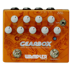 Wampler Gearbox Andy Wood Signature Dual Pedal top view