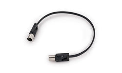 Warwick Rockboard FlaX Plug 30cm MIDI Cable Black