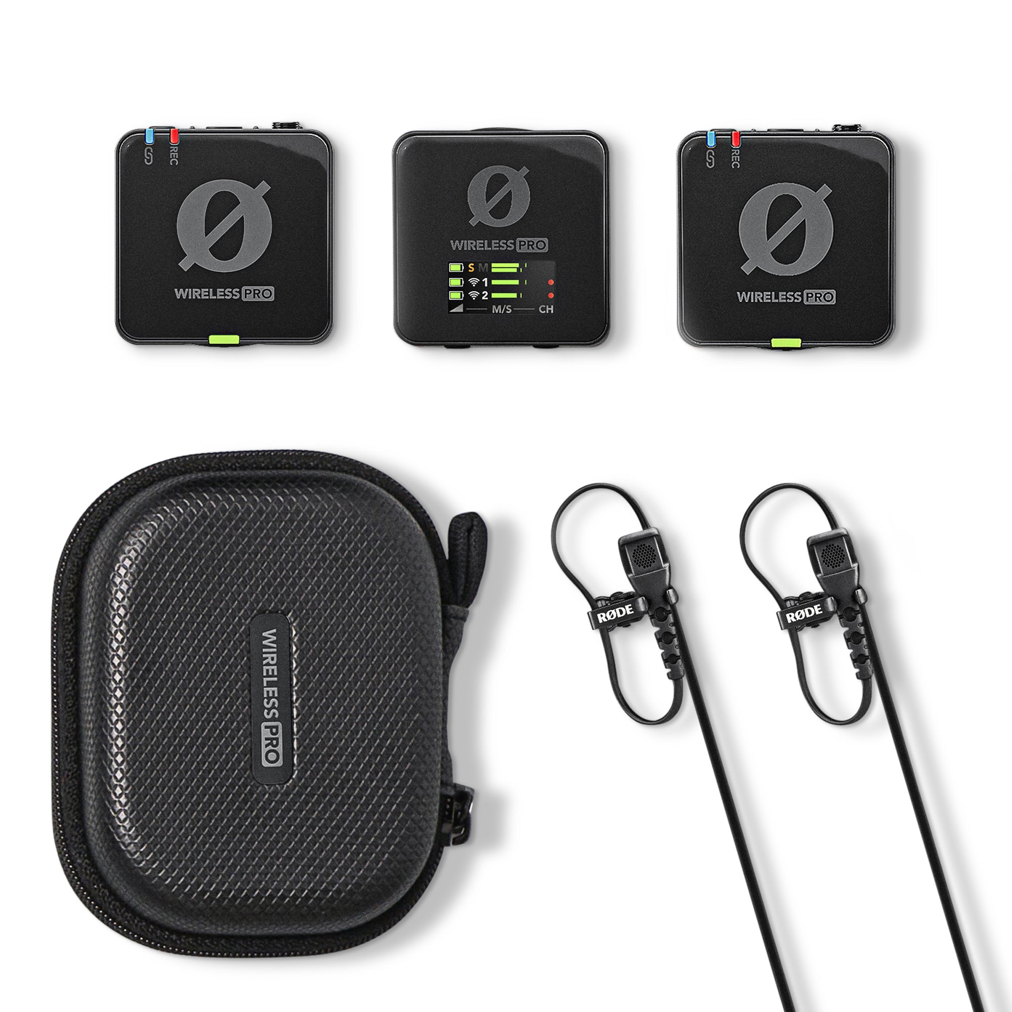 Wireless Label System Rode Wireless PRO Dual-Channel Wireless Lapel Microphone System