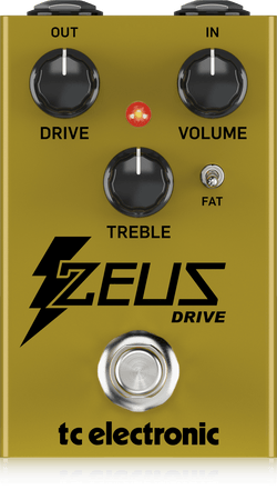 TC Electronic Zeus Drive Pedal top view