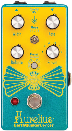 Earthquaker Devices Aurelius Tri-Voice Chorus Pedal top view