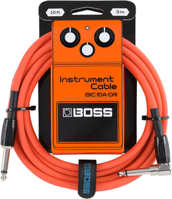 BOSS BIC-10A-OR Instrument Cable 10ft/3m ORANGE