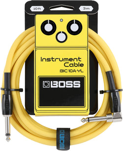 BOSS BIC-10A-YL Instrument Cable 10ft/3m YELLOW