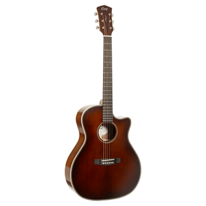 Cort Essence-GA4 Special Acoustic Guitar, Brown Burst Semi-Gloss
