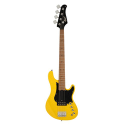 Cort GB-Short Scale Bass, Yellow Crush