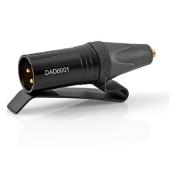 DPA DAD6001-BC: MicroDot to 3-pin XLR (P48) with Belt Clip