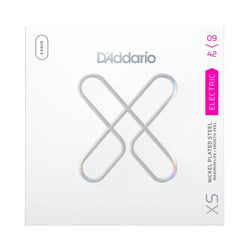 D'Addario XSE0942-3P XS Electric Nickel Plated Steel, Super Light, 09-42, 3 Sets