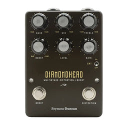 Seymour Duncan Diamondhead Multistage Distortion + Boost Pedal top view