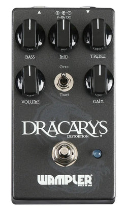 Wampler Dracarys Distortion Pedal top view