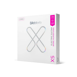 D'Addario XSE0942-2P XS Electric Nickel Plated Steel, Super Light, 09-42, 2 Sets