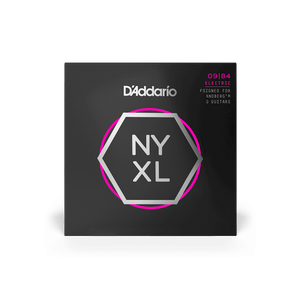 D'Addario NYXL0984SB Nickel Wound Strandberg 8-String Electric Guitar Strings, Super Light, 09-84