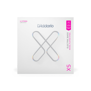 D'Addario XSB45100 Coated Nickel Wound Bass Strings, 45-100
