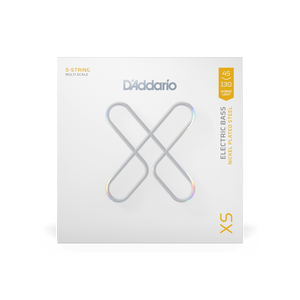 D'Addario XSB45130MS Coated Nickel Wound Multi-Scale Bass Strings, 45-130