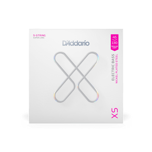 D'Addario XSB45130SL Coated Nickel Wound Super Long Scale Bass Strings, 45-130