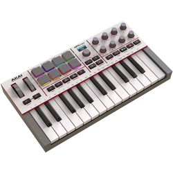 Akai Professional MPK Mini IV Compact MIDI Controller Keyboard, Grey