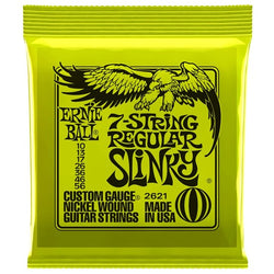 Ernie Ball Regular Slinky 7-String Nickel Wound Electric Guitar Strings - 10-56 Gauge