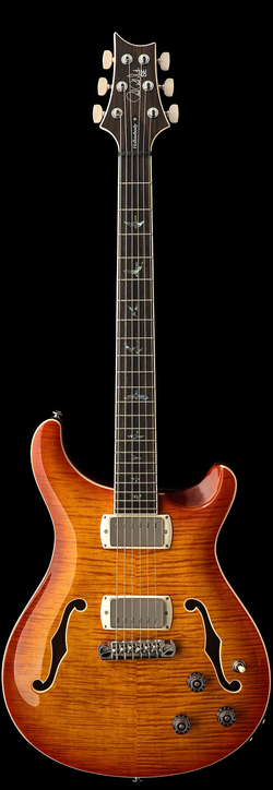 PRS SE Hollowbody II Piezo: Vintage Sunburst