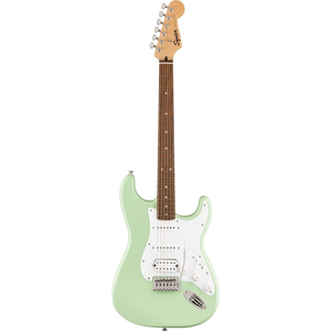 Squier FSR Sonic Stratocaster HSS, Laurel Fingerboard, White Pickguard, Surf Green
