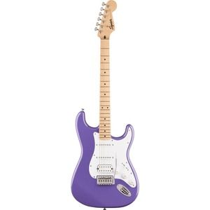 Squier FSR Sonic Stratocaster HSS, Maple Fingerboard, White Pickguard, Ultraviolet