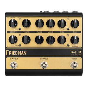 Friedman IR-X Dual Tube Preamp & DI w/ IR Output