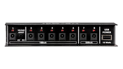 ART ISO-8U Pedal Board Power Supply w/ USB Outlet front