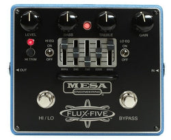 Mesa Boogie Flux Five Overdrive Pedal - Top View
