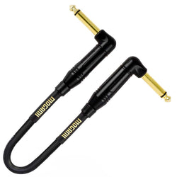 Mogami Gold Pedal Patch Cable - Right to Right, 6inch