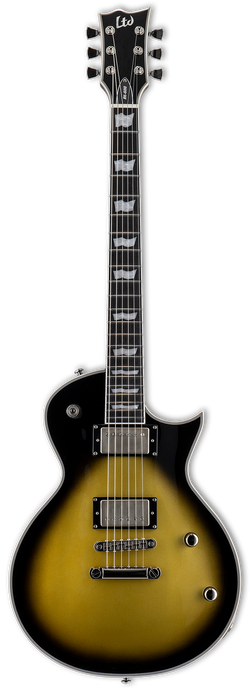 LTD BK-600 Bill Kelliher Signature Eclipse Electric Guitar - Vintage Silver Sunburst (inc. Hard Case)