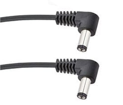 Voodoo Lab RP 5.5mm x 2.1mm Barrel Connector C- RA to RA 12″ VLPPBAR-R12