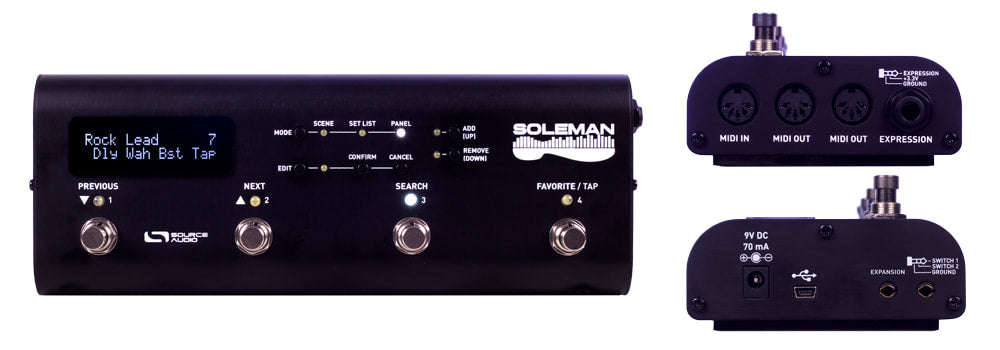 TECH4610様　SOURCE AUDIO　SOLEMAN MIDI Source Audio SOLEMAN | The Pedal Zone