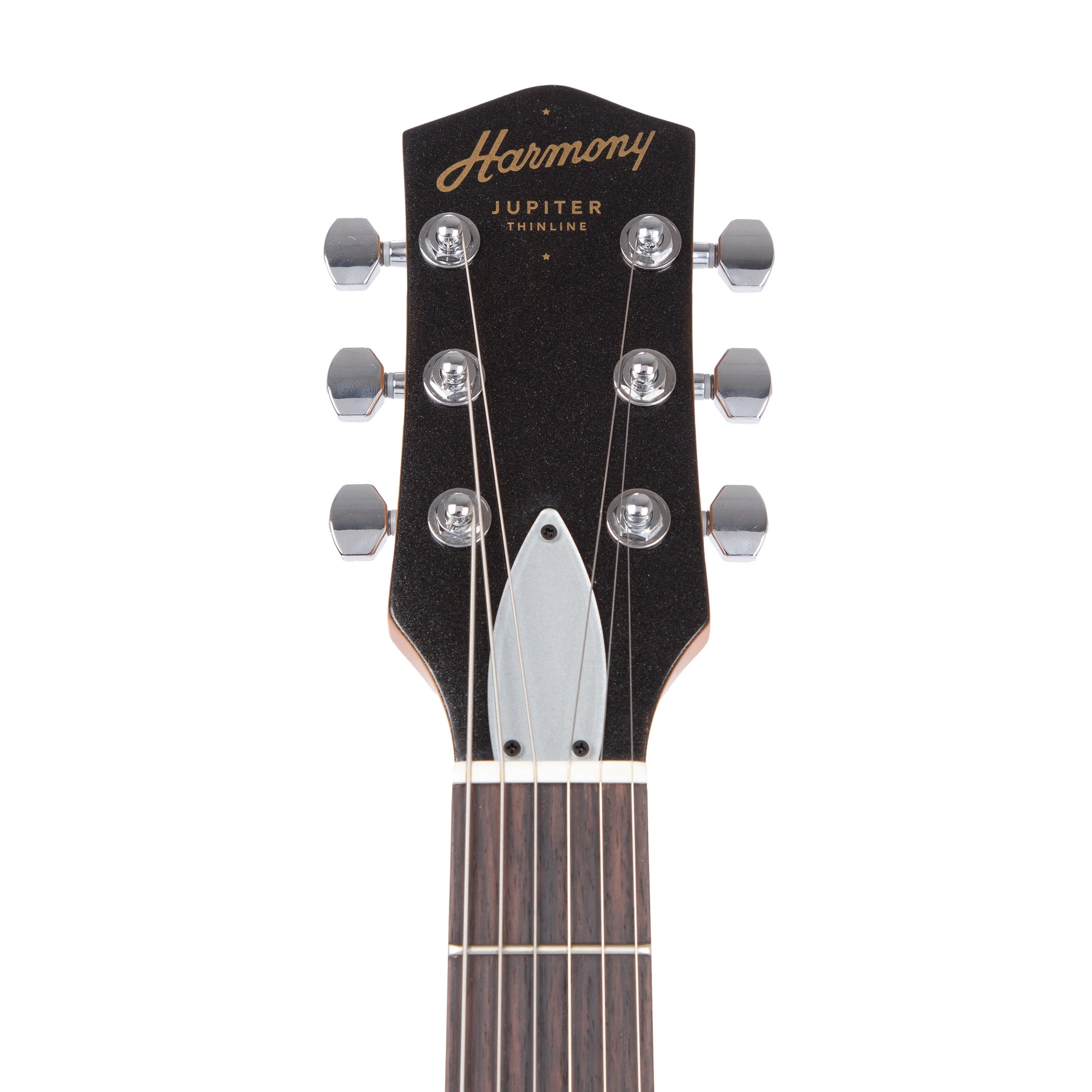 Harmony Standard Jupiter Thinline Electric Guitar w/Case, Space Black