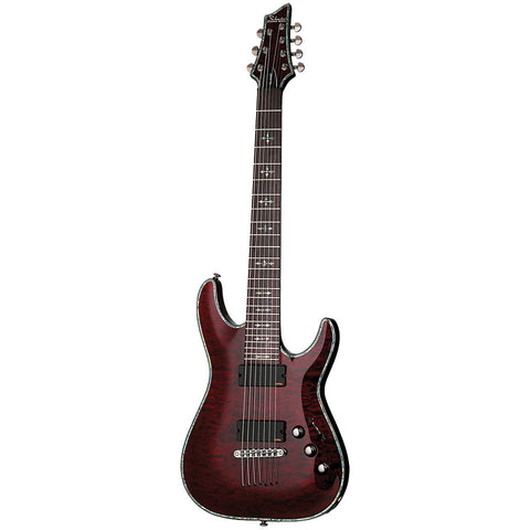 Schecter Hellraiser C-7 Left Hand – Black Cherry