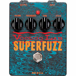 Voodoo Labs Superfuzz Pedal top view