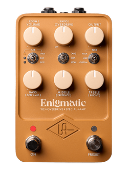 Universal Audio UAFX Enigmatic '82 Overdrive Special Amplifier Pedal