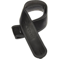 Martin Ball Glove Leather Guitar Strap - Suede Black
