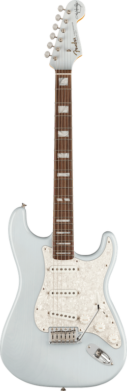 Fender Kenny Wayne Shepherd Stratocaster®, Rosewood, Transparent Faded Sonic Blue