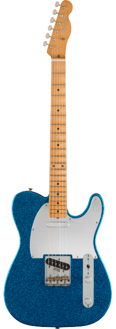 Fender J Mascis Telecaster®, Maple Fingerboard, Bottle Rocket Blue Flake