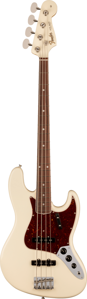Fender American Vintage II 1966 Jazz Bass, Rosewood Fingerboard, Olympic White