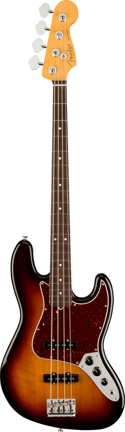 Fender American Professional II Jazz Bass®, Rosewood Fingerboard, 3-Color Sunburst