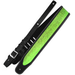 Richter Luxury Special Green Mamba Guitar Strap #1060