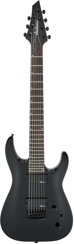 Jackson JS Series Dinky Arch Top JS22-7 DKA HT, Amaranth Fingerboard, Gloss Black