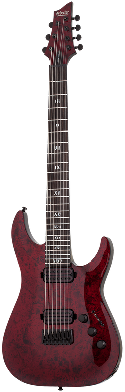 Schecter C-7 Apocalypse Red Reign