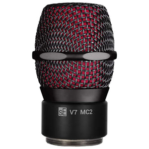 sE Electronics sE V7 MC2 Supercardioid Dynamic Microphone Capsule for Sennheiser Wireless Systems - Black