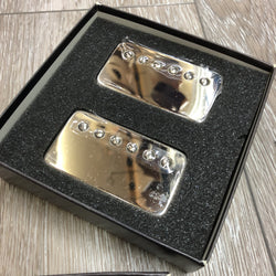 Boot Camp True Grit Humbucker Set Covered Nickel