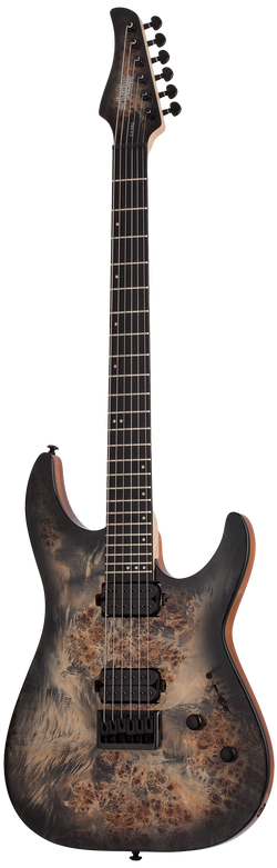 Schecter C-6 Pro Charcoal Burst Guitar